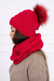 Ember hat and scarf set