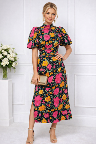 Kaley Puff Sleeve Dress