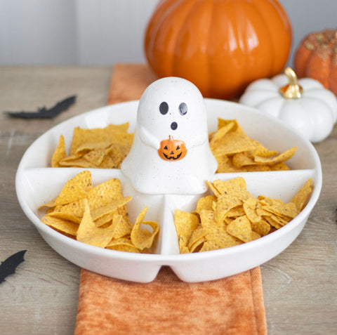 Ghost Chip And Dip Dish