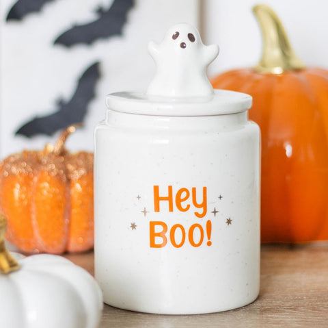 Hey Boo Cookie Storage Jar