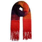 Cosy up scarf red