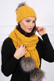 Anastasia hat and scarf set