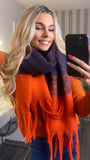 Cosy up scarf red