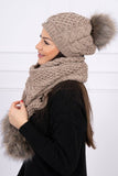 Vale hat and scarf set