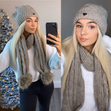 Alex hat and scarf set