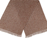Amber Cosy Houndstooth Scarf